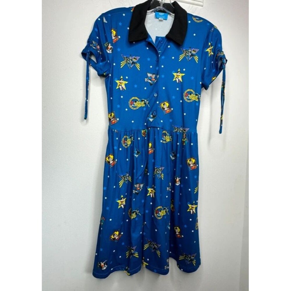 Unique Vintage x DC Comics Justice League Swing Dress XS / Size 2 – Retro Flare